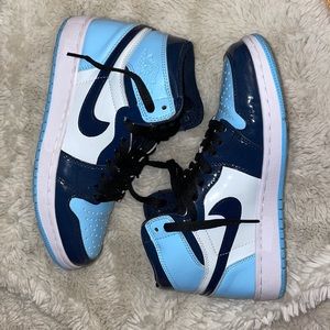 UA Air Jordan 1 retro high unc patent